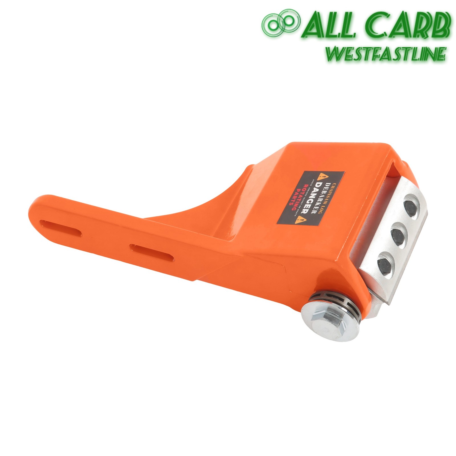 Log Peeler Log Debarking Tool Chainsaw Debarker 10in Orange w/2Replace Cartridge