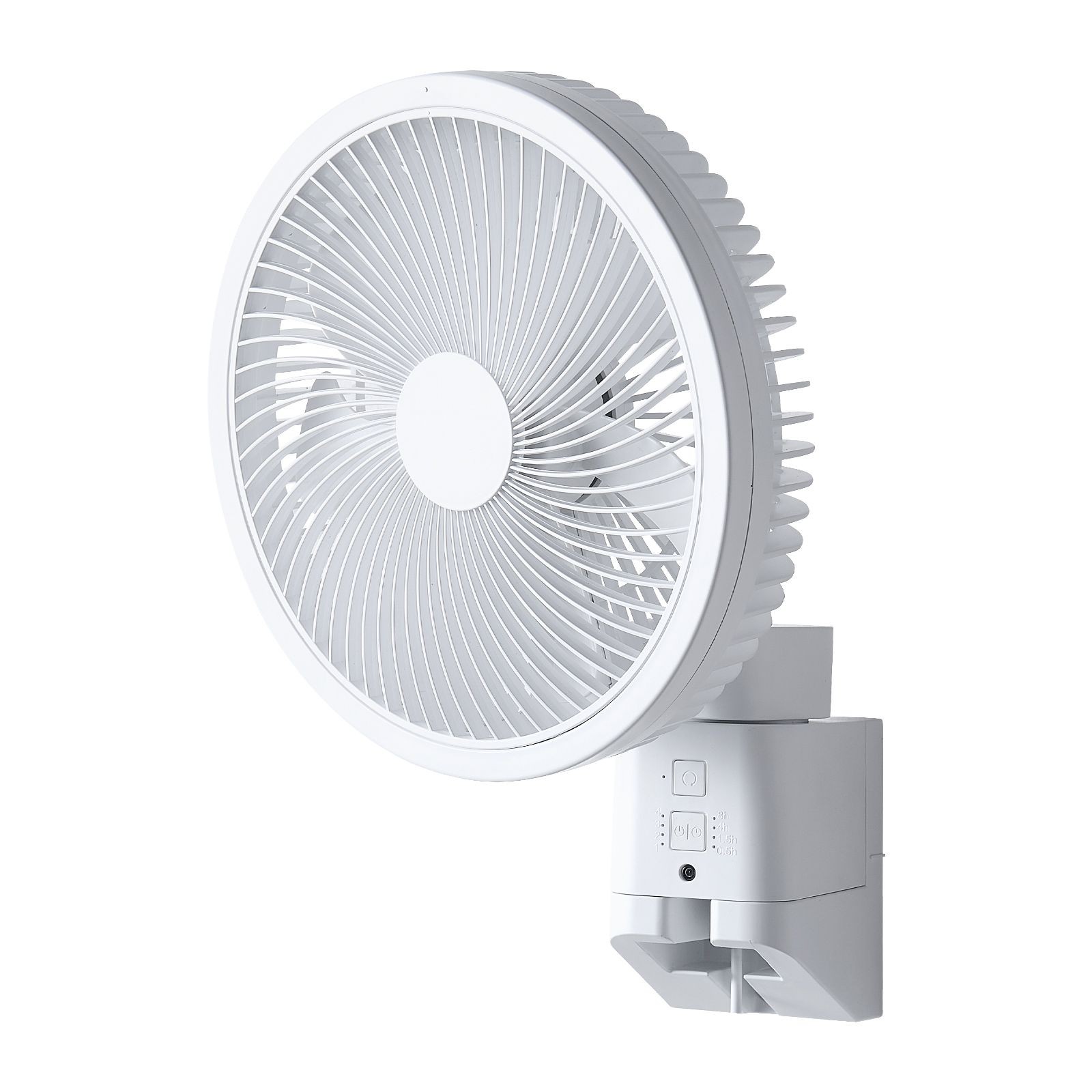 8.5 in Wall Mount Fan, Oscillating Hanging Fan with Remote Control