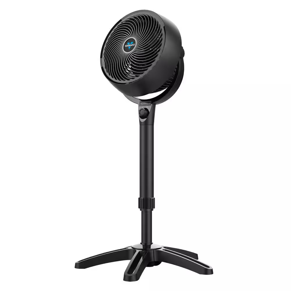 683 Pedestal Whole Room Air Circulator Fan, 32 In.-38 In. Adjustable Height