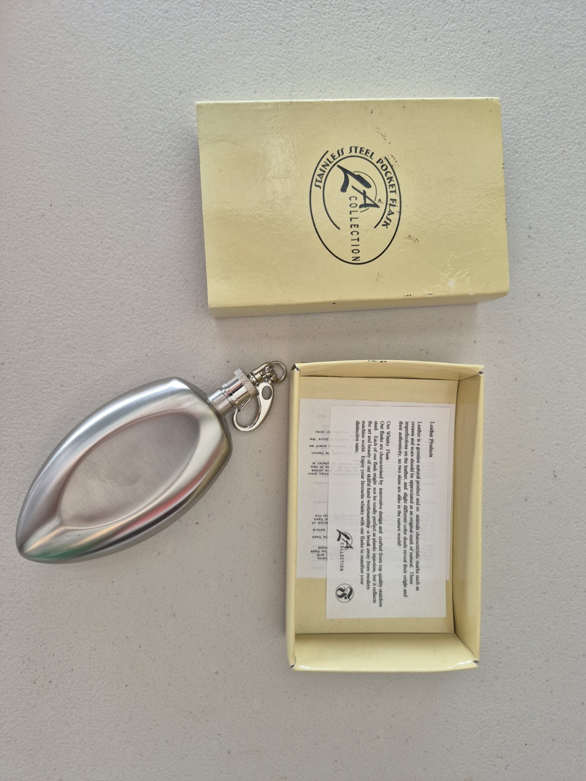 Stainless Steel Pocket Flask