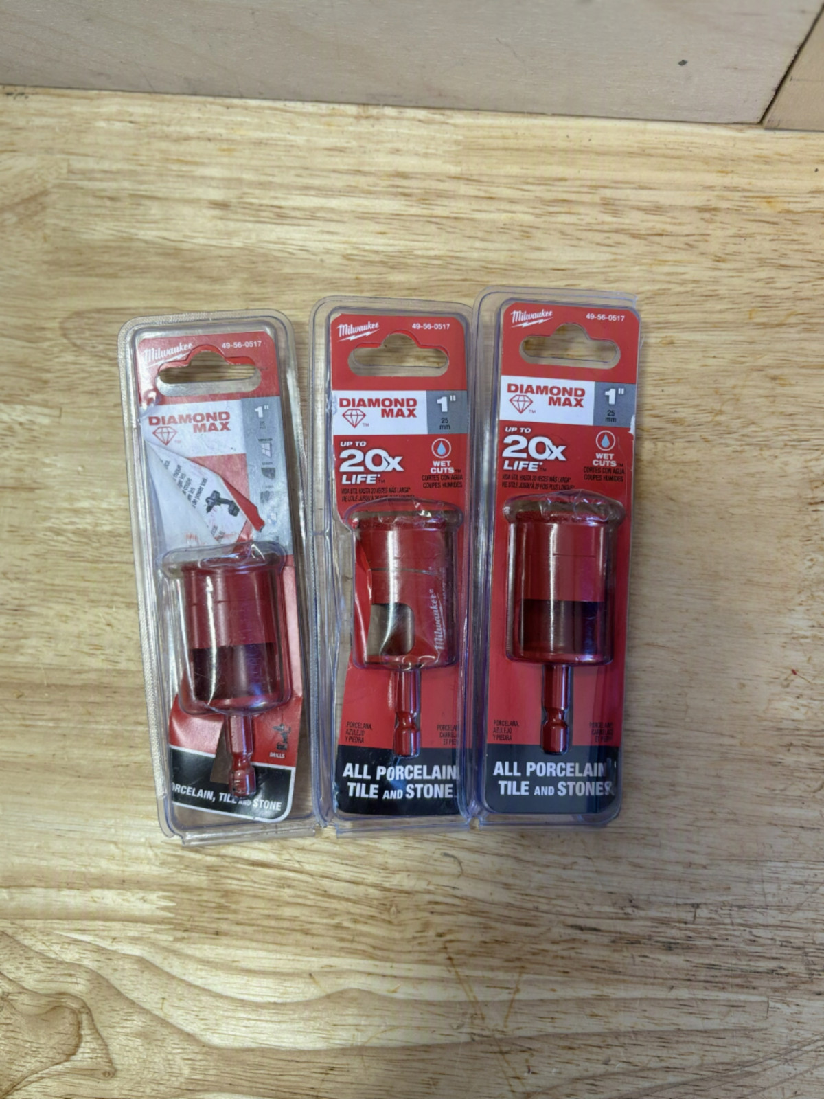 Milwaukee DIAMOND MAX Hole Saw Bits Assortment (16 Pieces) – NEW
