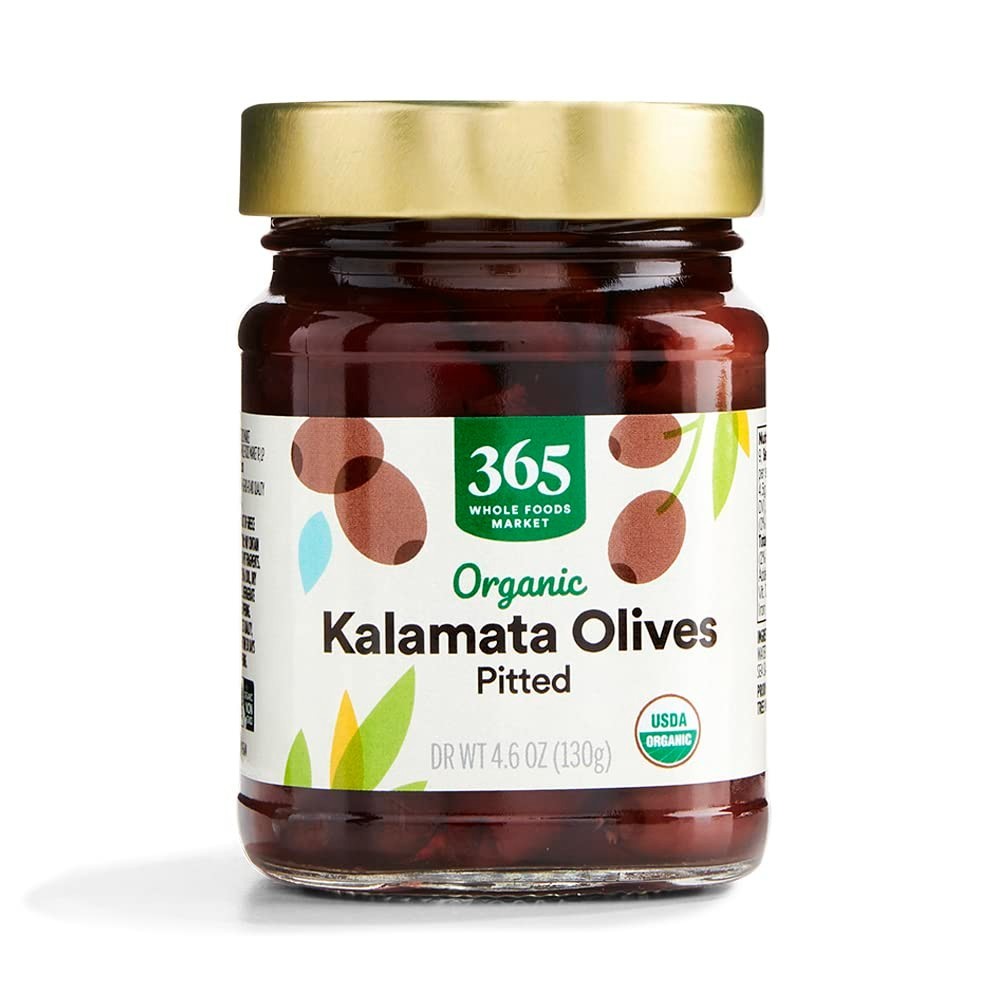 4.6 Oz Organic Kalamata Olives – Pitted, Certified & Greek Authenticity
