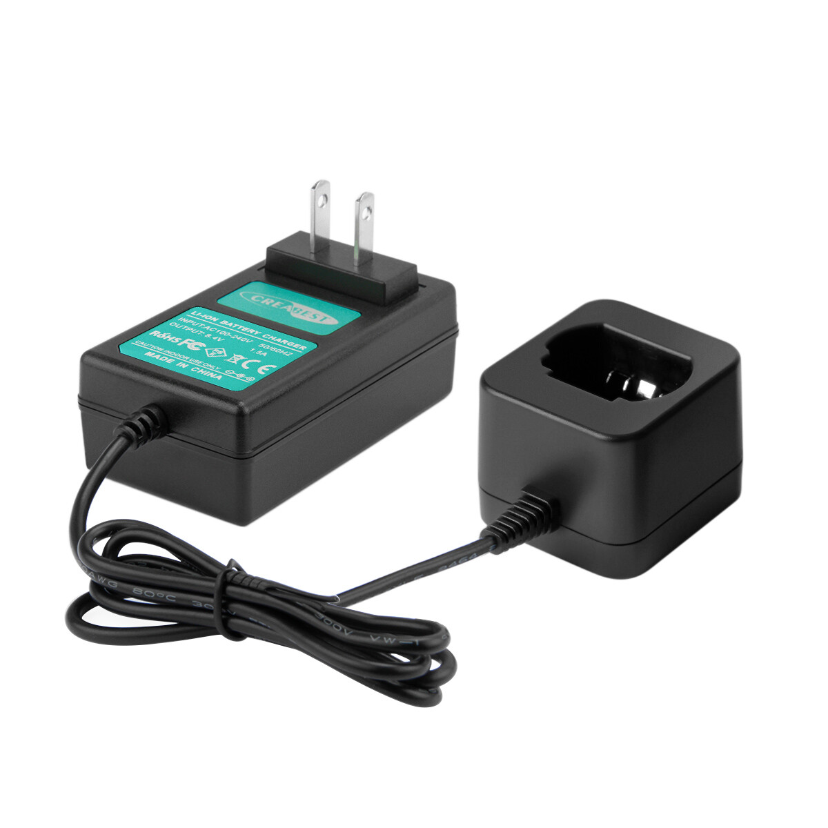 Li-ion Charger For Dewalt 8V DCB080 DCL023 DW4390 DCF680N1 DCF680G2 Battery