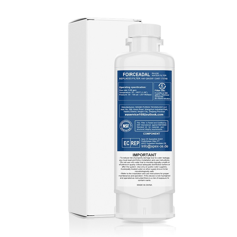 4 PACK for Samsung DA97-17376B HAF-QIN/EXP REFRIGERATOR Water Filter DA97-08006C
