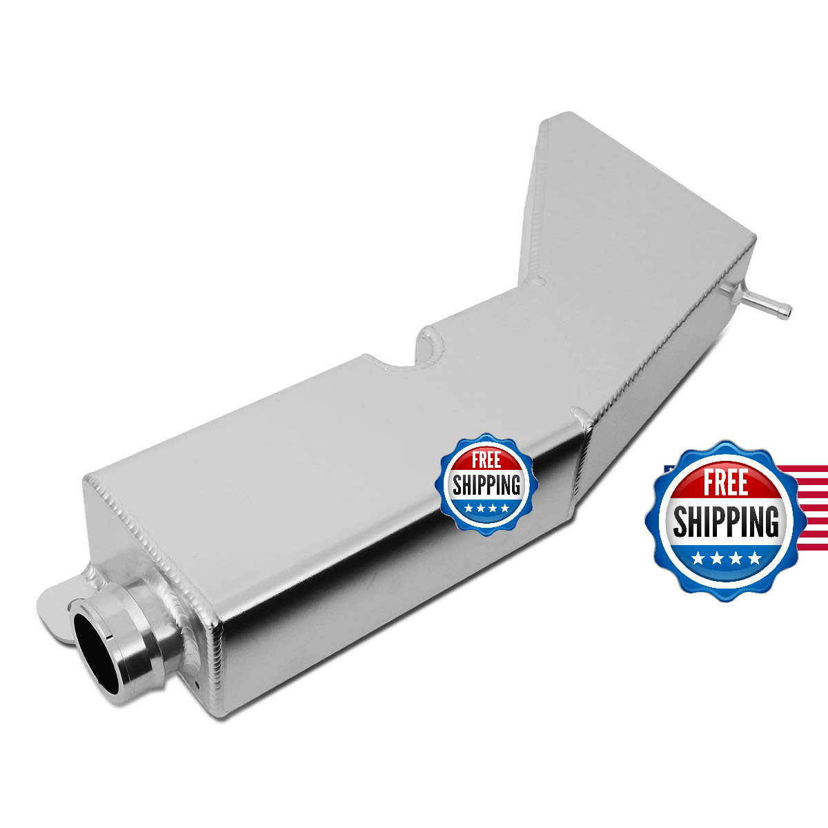 Dna Motoring Tank-Col-006 Aluminum Coolant Expansion Overflow Tank Compatible