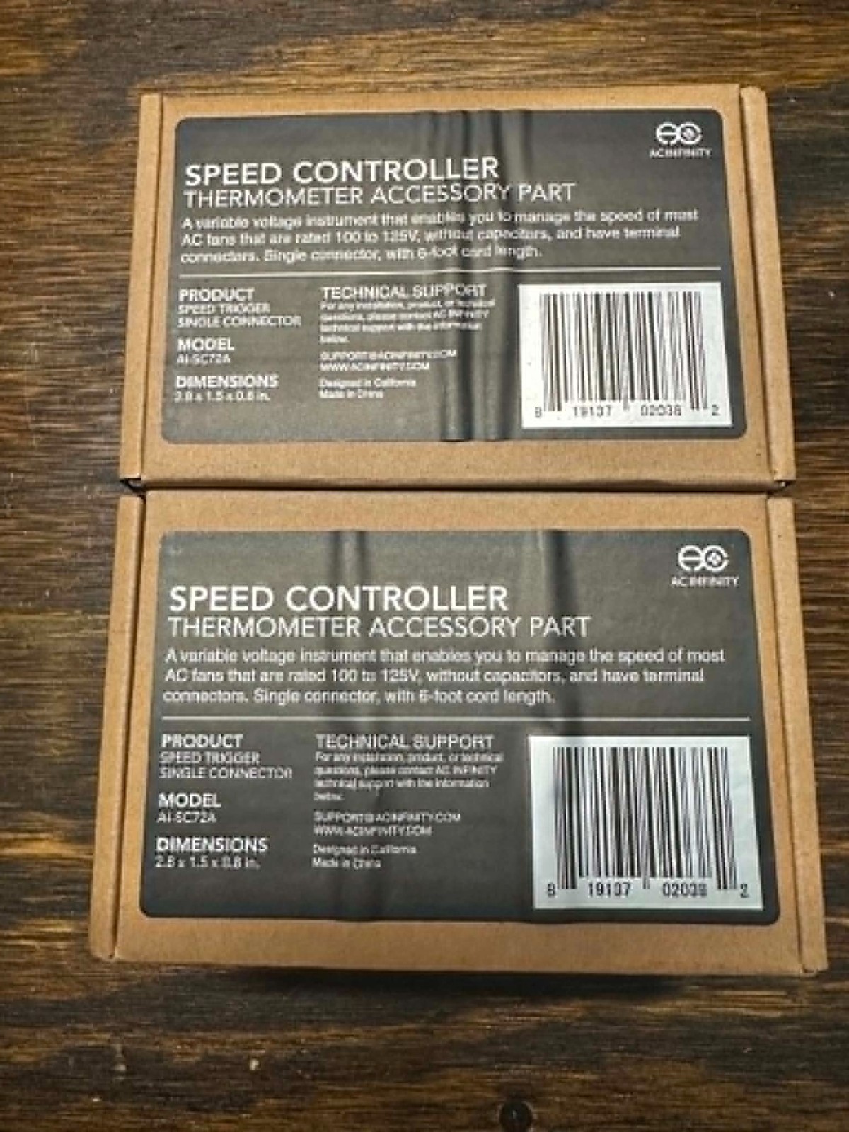 Axial Fan Series [complete] with Fan Speed Controller Lot