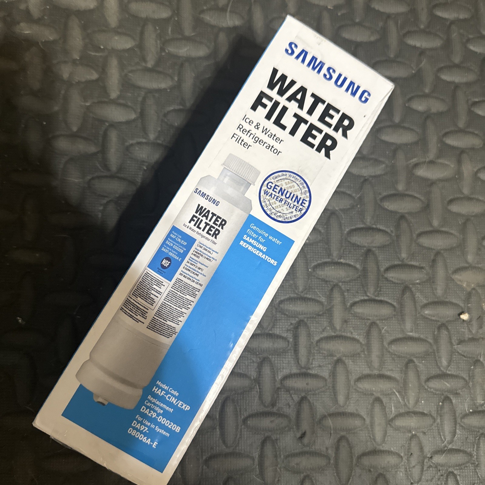 Samsung DA29-00020B HAF-CIN/EXP Refrigerator Ice Water Filter Da97-08006A-1 NEW