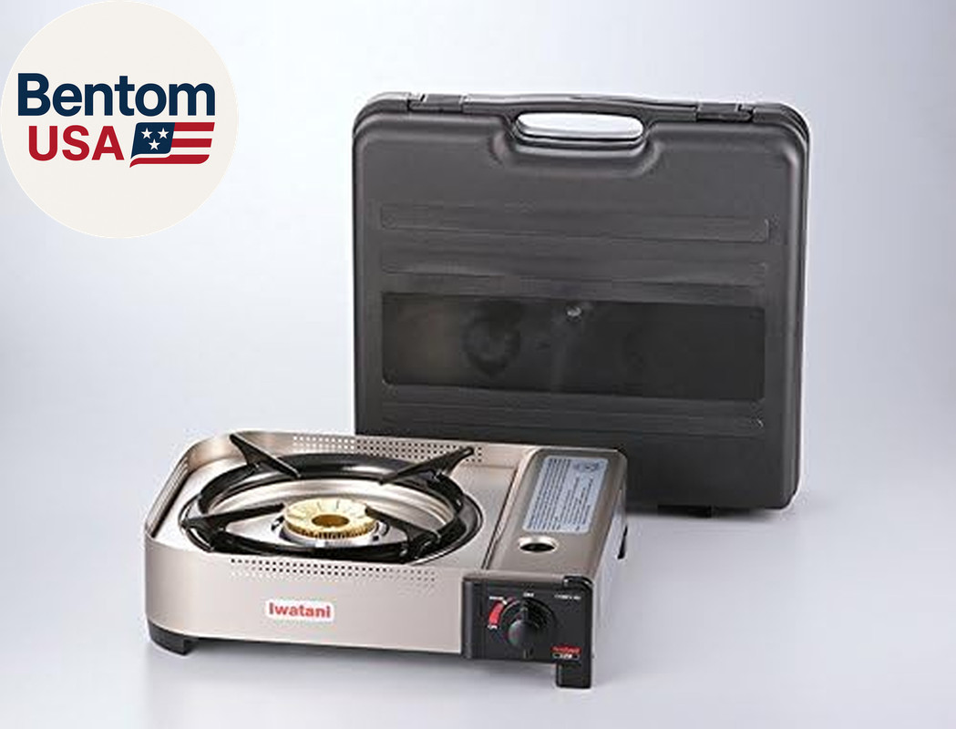 35FW Single-Burner Butane Portable Cooktop Indoor & Outdoor Cooking Stove Medium