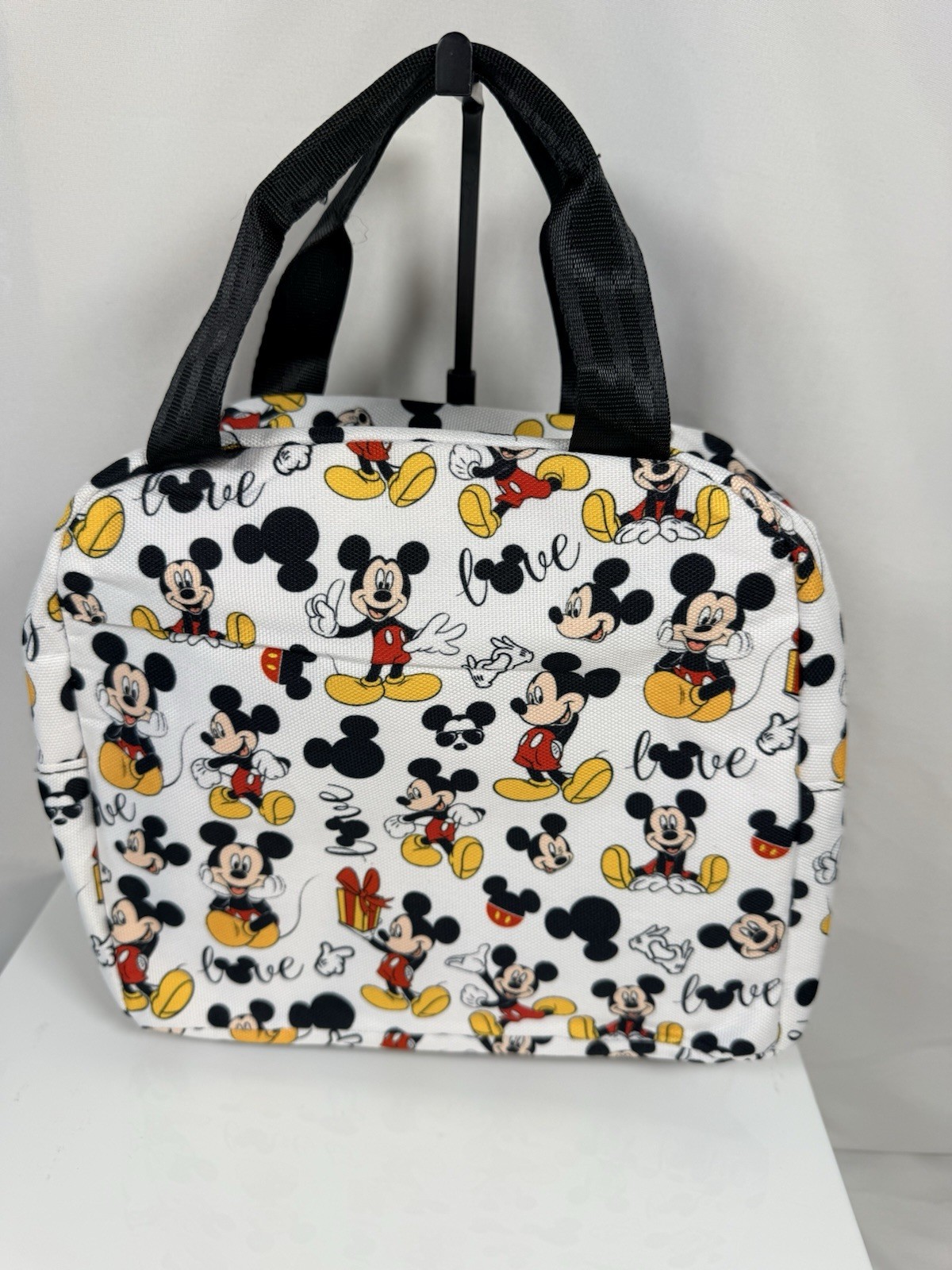 Mickey Mouse Cloth Insulated Lunch Bag for Kids, Teens, Adults