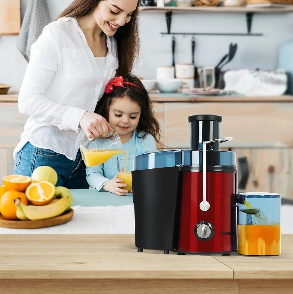 Extractor De Jugos Para Frutas Y Vegetales Acero Inoxidable Exprimidor De jugo