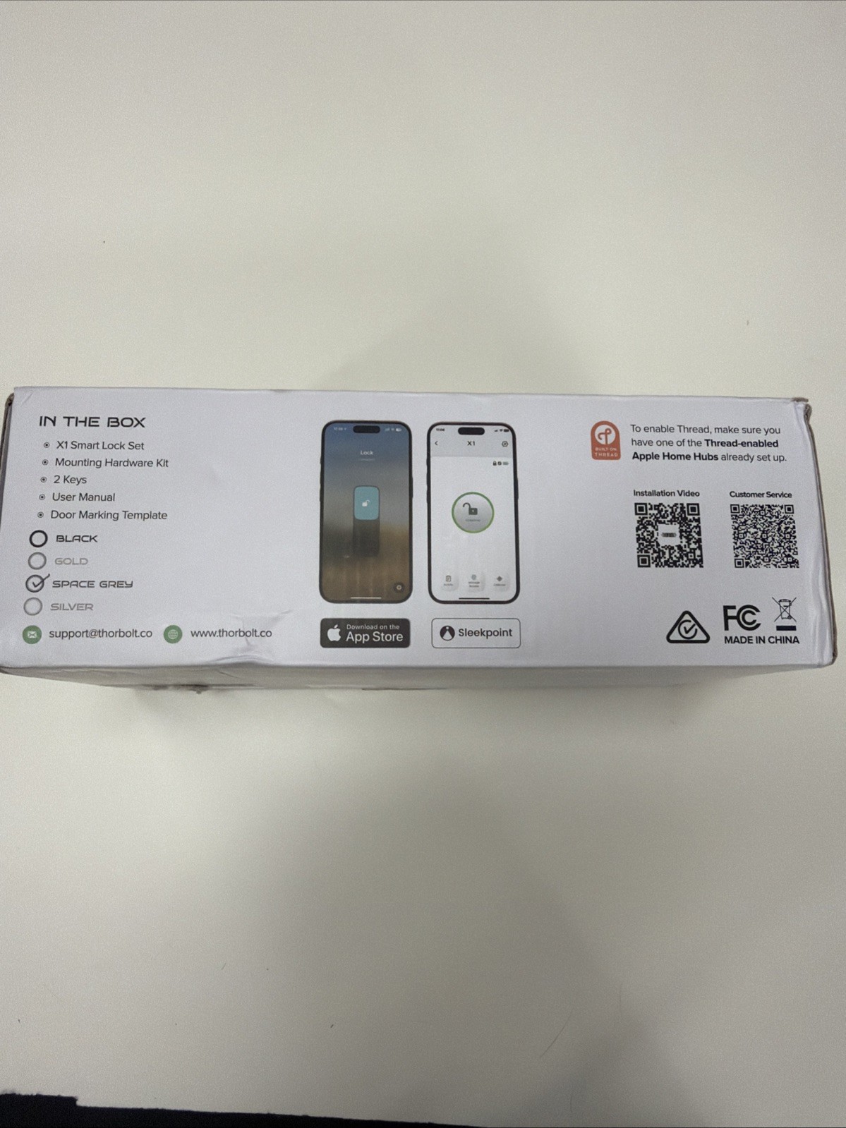 ThorBolt X1 Apple Home Key Tap to Unlock, Smart Keyless Entry Door Lock with …
