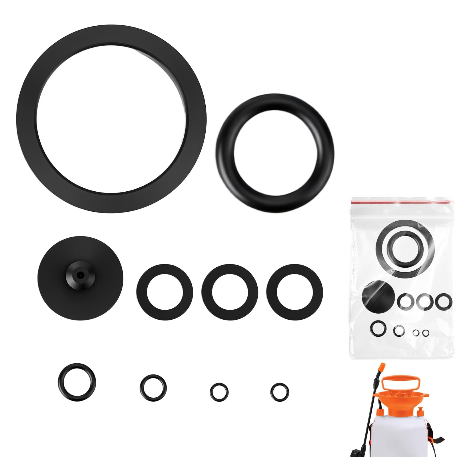 10Pcs Sprayer Seal Rings,Garden Sprayer Replacement Parts Pump Sprayer Parts …
