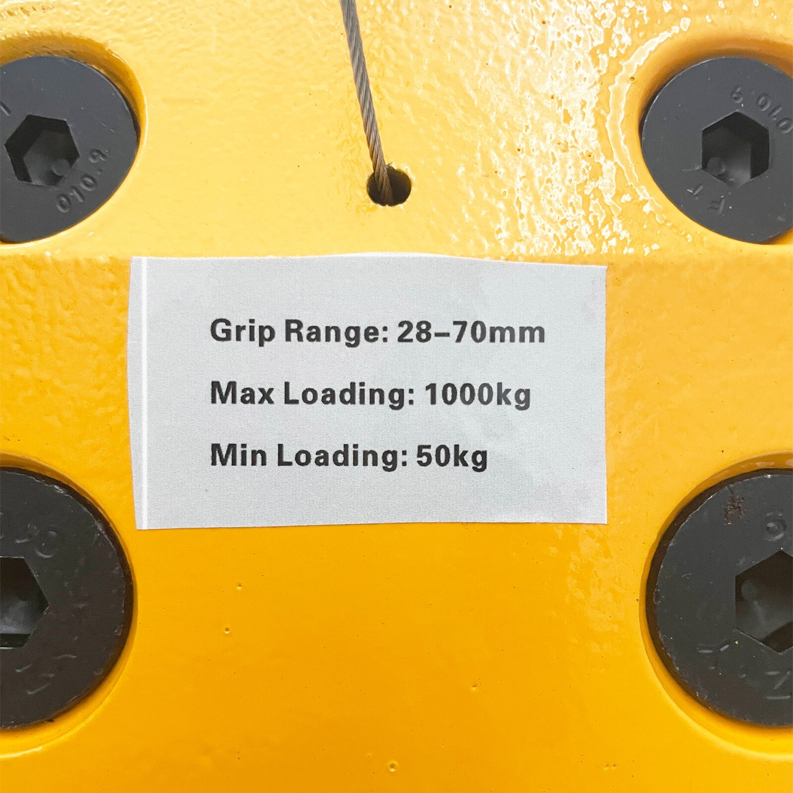 28-70mm Marble Stone Slab Lifting Clamp Granite Stone Hanging Clamp 1000KG