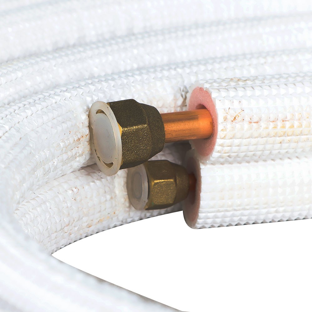 1/4Inch – 3/8Inch Dia. Three Length Options For Mini Split Heat Pump Systems Kit