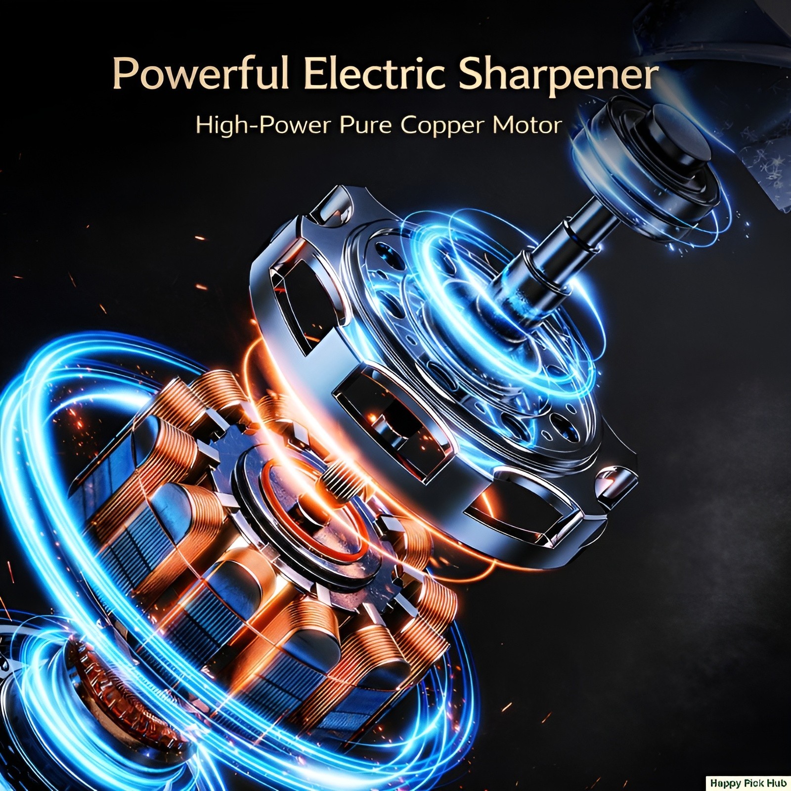 Cordless Electric Knife Sharpener 3 Stage Diamond Grinder USB Rechargeable