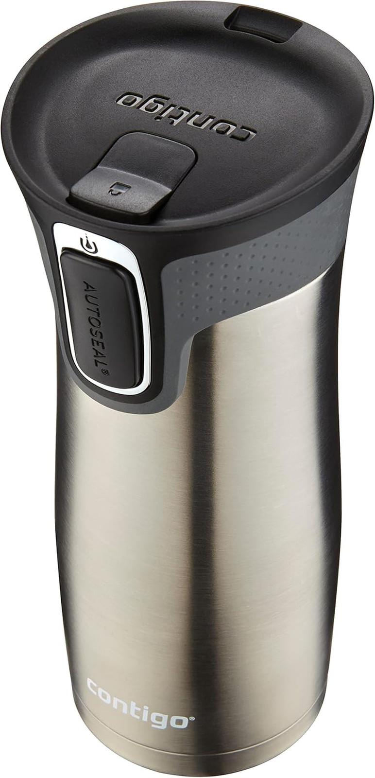 Contigo West Loop Stainless Steel Travel Mug with AUTOSEAL Lid, 16Oz., Stainless