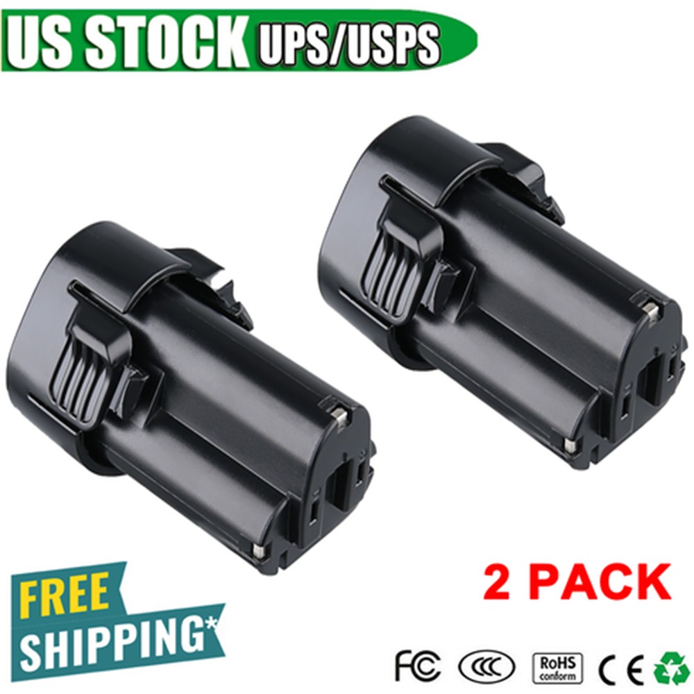 2Pack For Makita 10.8V 12V 12 Volt Max Lithium-Ion BL1013 BL1014 4.8Ah Battery