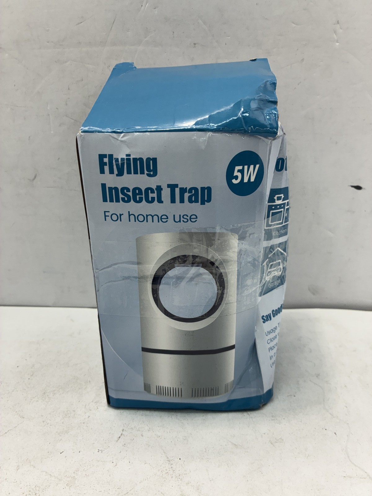 LED Flying Insect Killer Lamp Trap USB 5w Fruit Flies, Gnats, Mosquitos, Fly