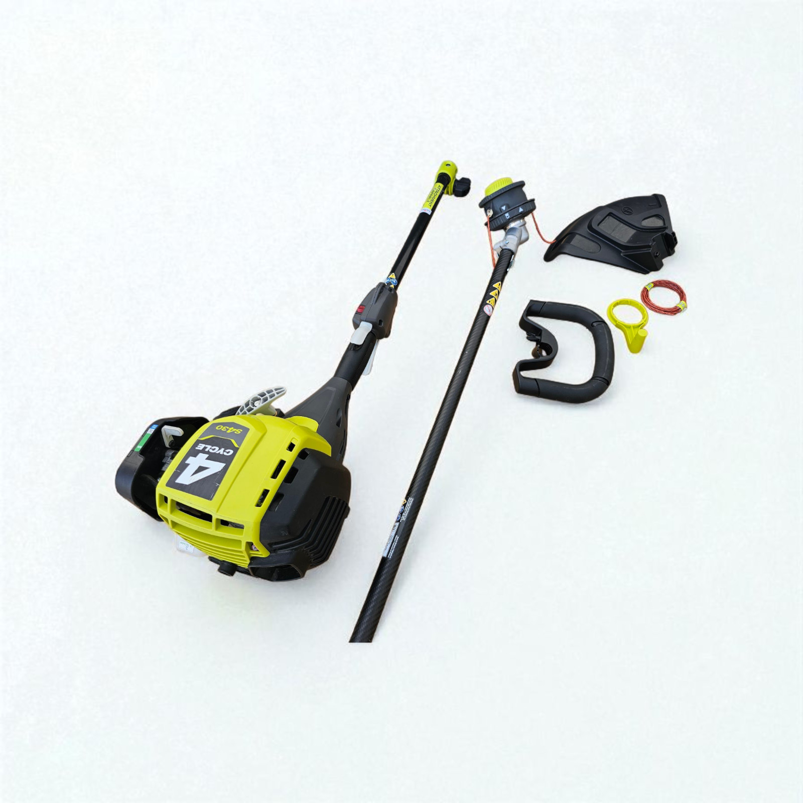 Ryobi RY4CSS 4-Cycle 30cc Straight Shaft Gas Trimmer – (OPEN BOX)