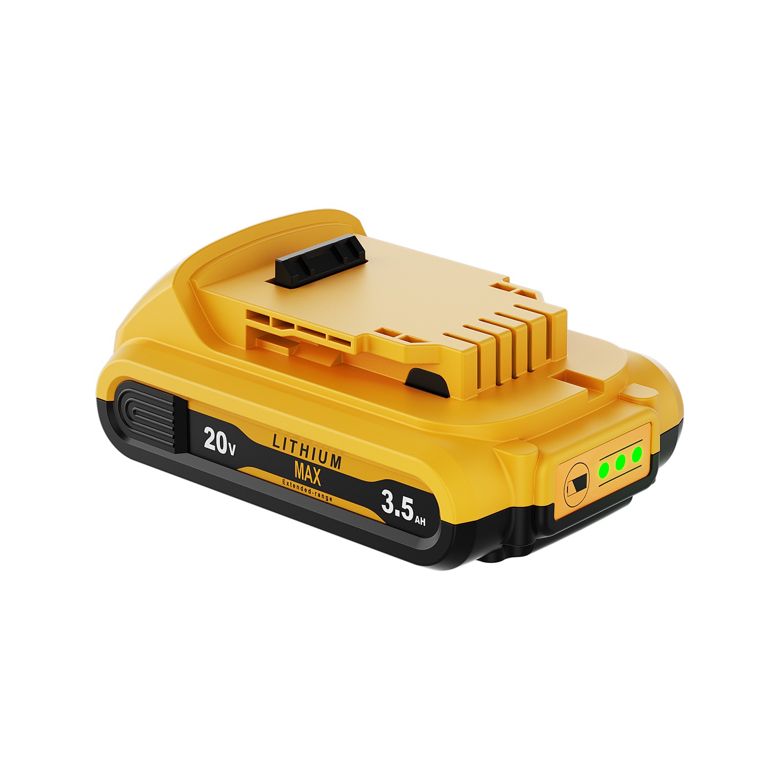 20V FOR DE-WALT 20 Volt MAX 3.5Ah Lithium-Ion Battery/Charger DCB206-2 DCB205-2