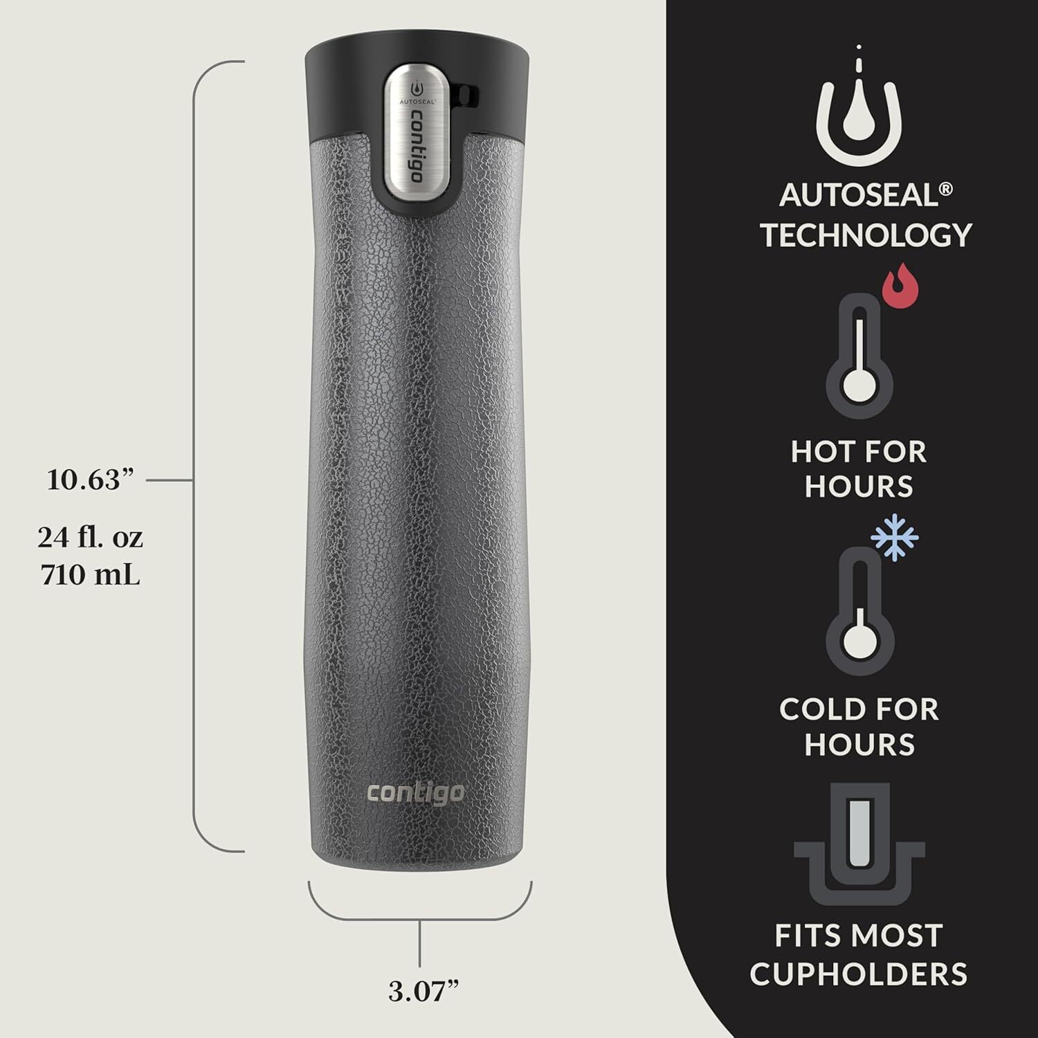 Contigo AUTOSEAL West Loop Stainless Steel Travel Mug