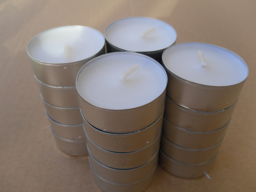 20 IKEA unscented candle – tea light candles — 4 hrs. — From CA