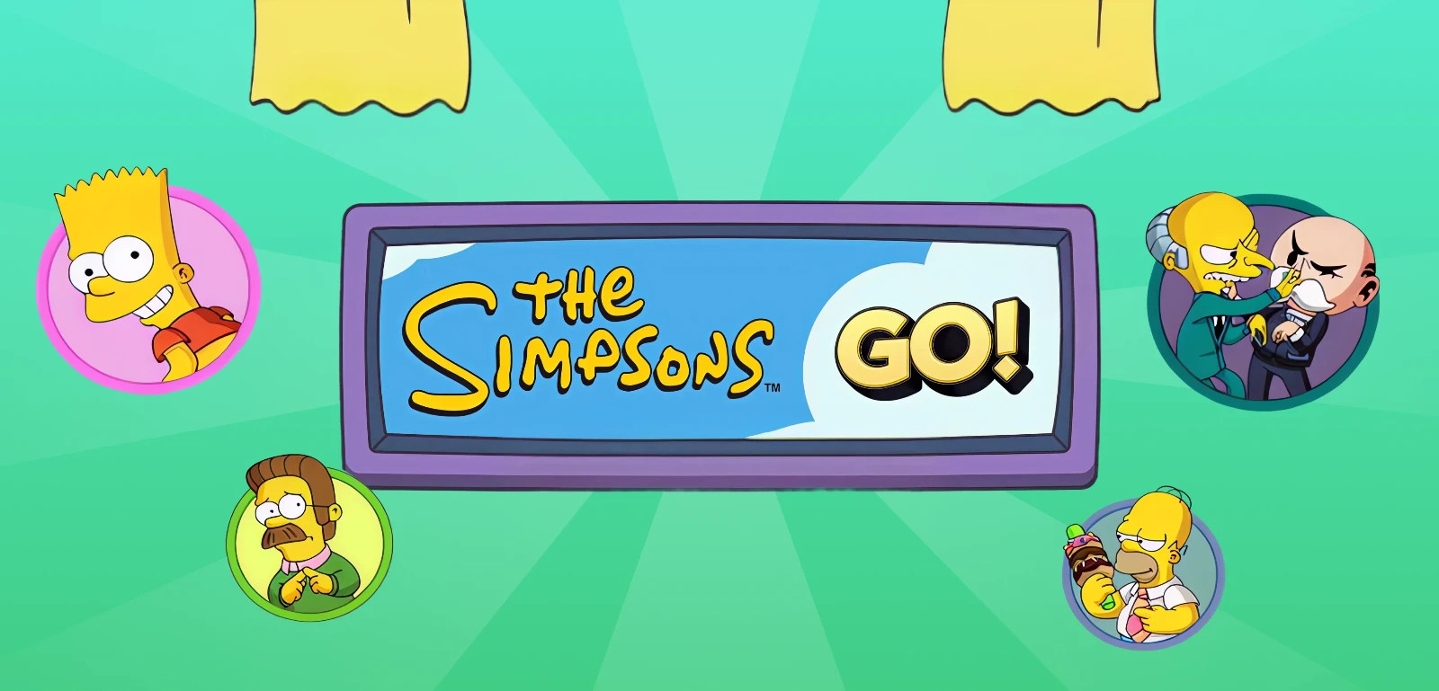 Monopoly Sticker Go 1 to 6 Star Available ( The Simpsons Album )