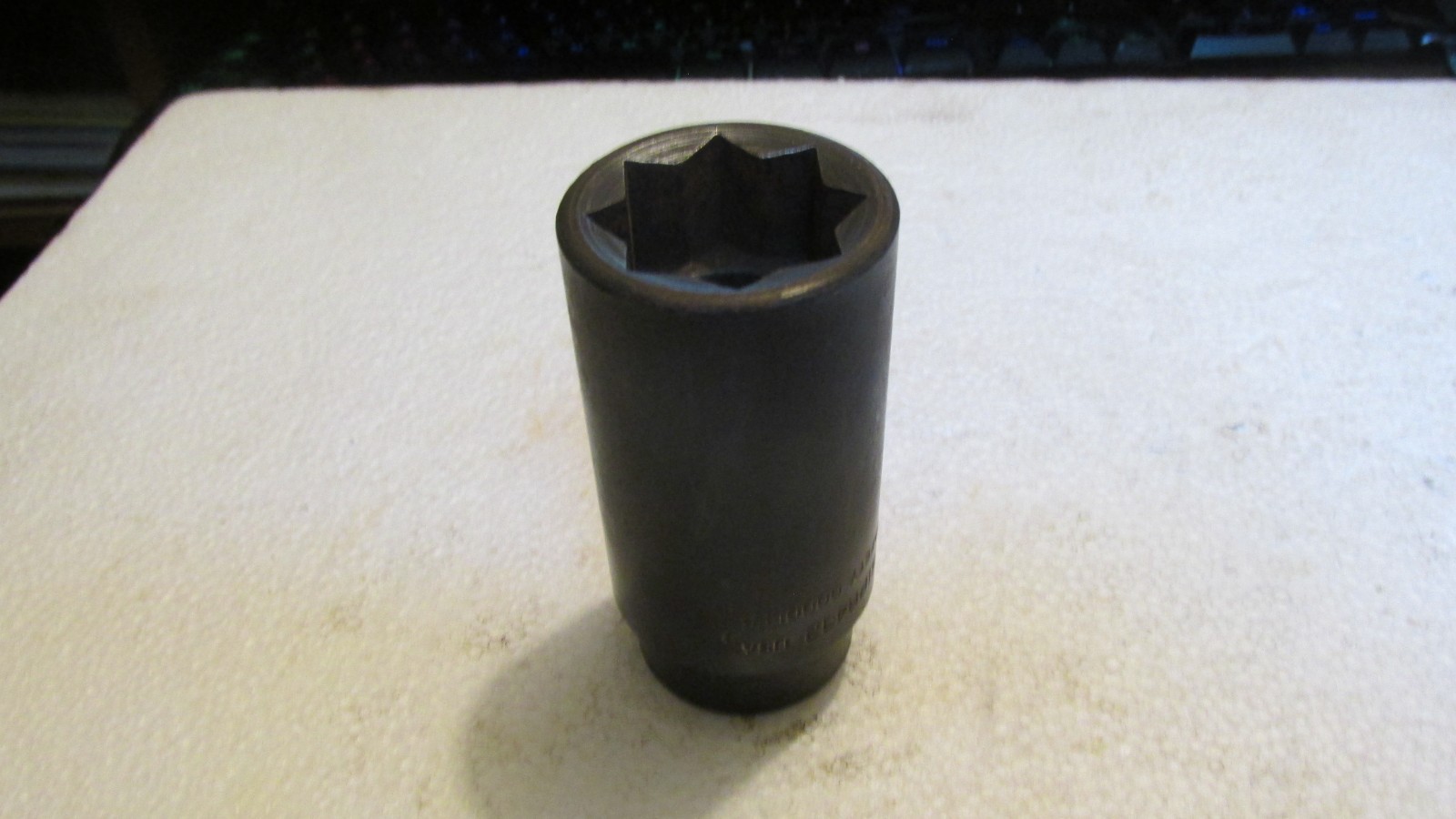 Snap On SIPR432 1/2″ Drive 8-Point S 1″ Deep Double Square Power Socket (Used)