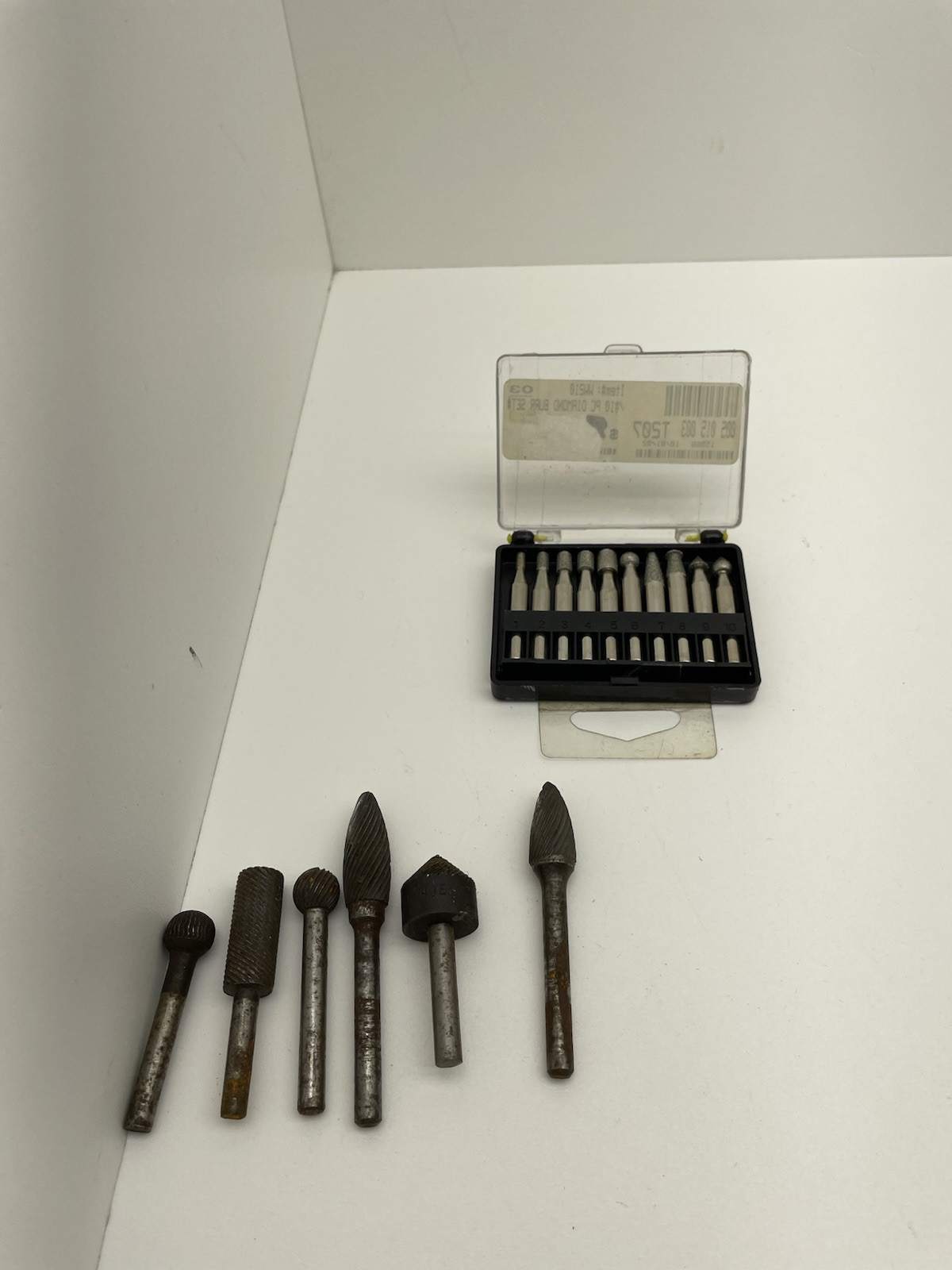 10 Pc Diamond Burr Set