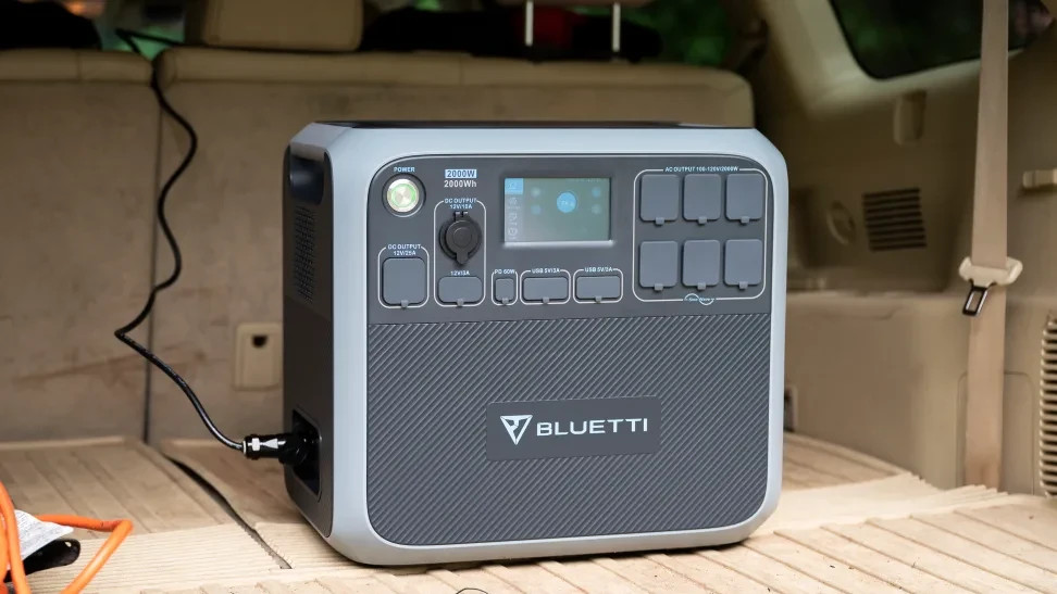 USED BLUETTI AC200P Portable Power Station, 2000Wh LiFePO4 Battery Back 2000W