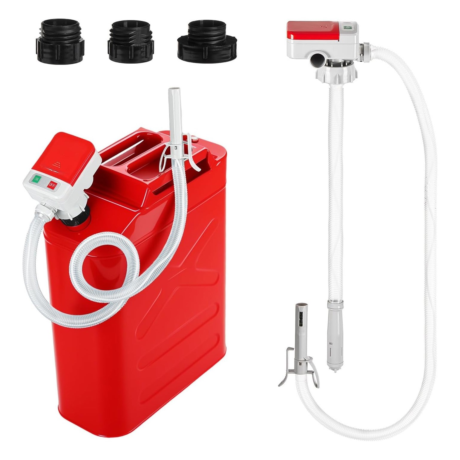 Battery Powered Electric Fuel Transfer Pump Portable for Gas Oil Water Liquid