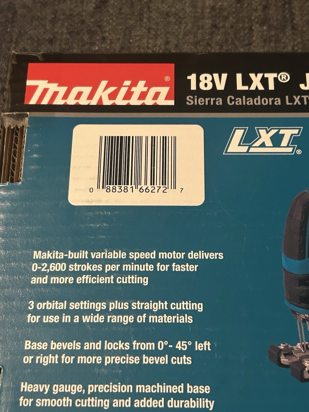*NEW IN BOX Makita XVJ03Z 18V Cordless Battery Jigsaw, w/ Blades LXT 18 Volt