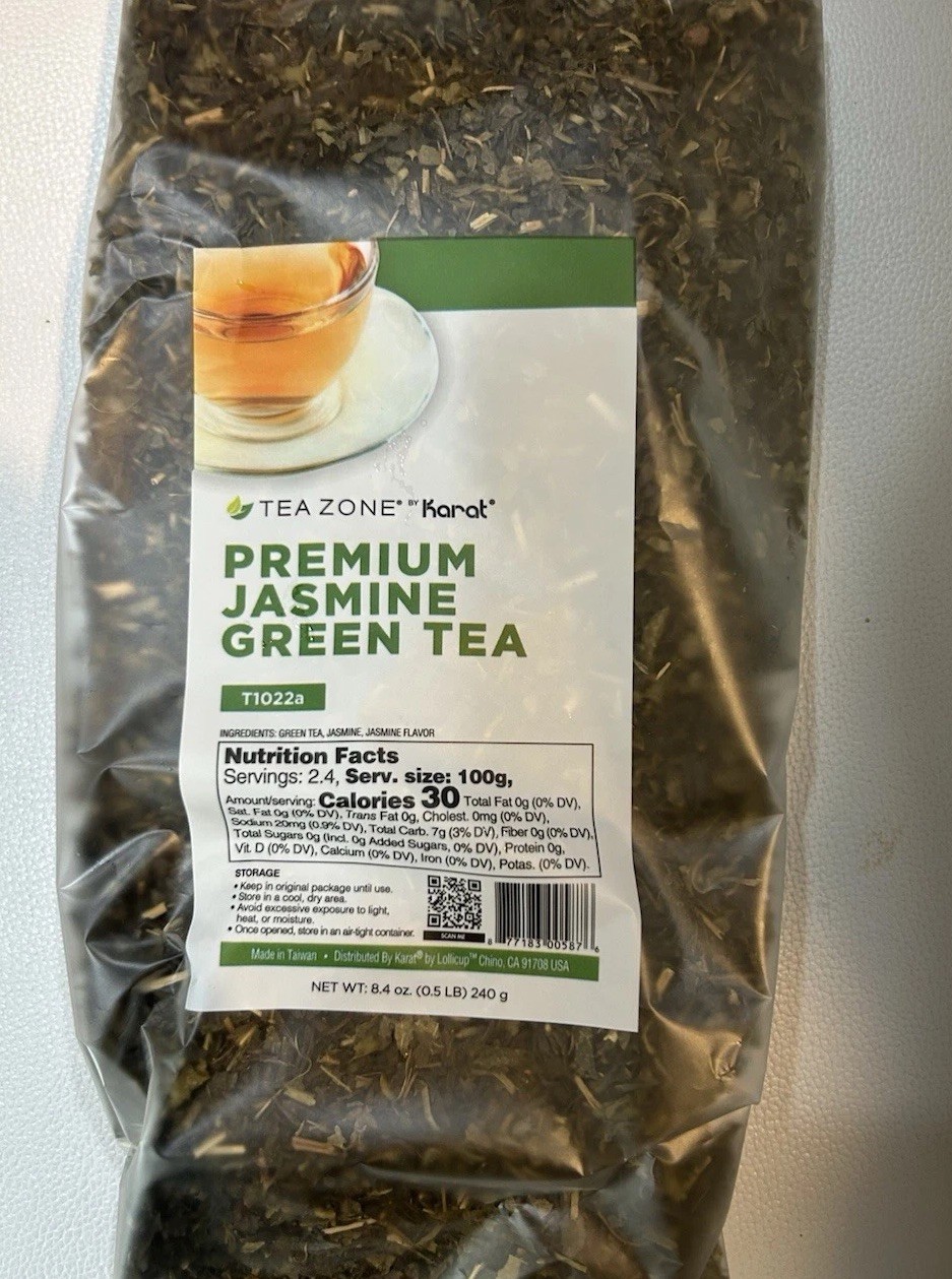 Premium Jasmine Green Tea Loose Leaf 240g 5 Packs