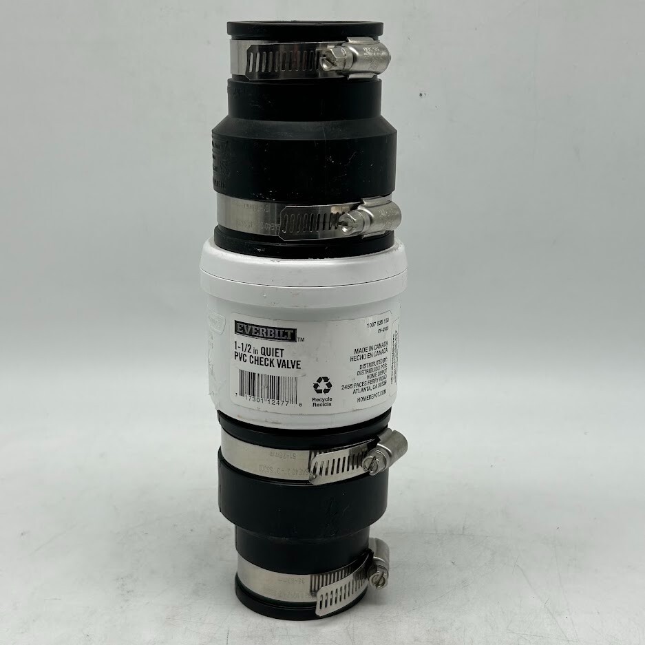 Everbilt 1.5 in. Quiet PVC Check Valve