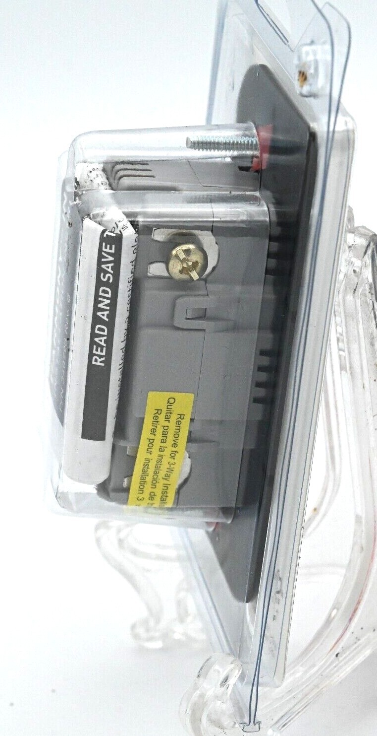 (2)-1100 W Pass & Seymour Preset Slide Dimmer Switch Black Single Pole 3 Way