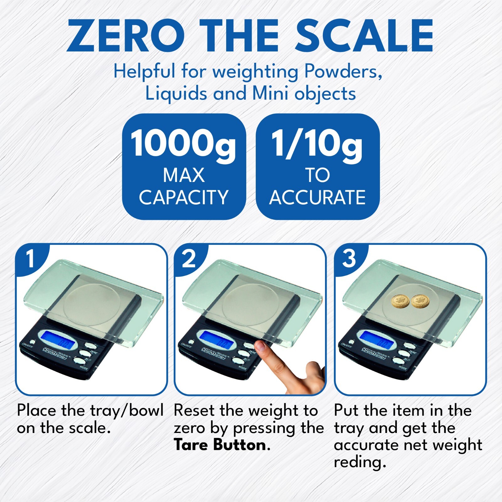 1000 X 0.1g Coin Collector Digital Display Weight Scale Ounce Grams Detection Oz