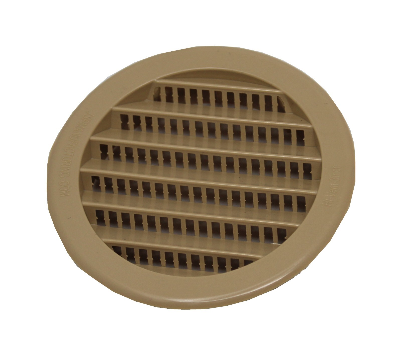 2″ Round Plastic Louver Soffit Air Vent Reptile Screen Grille Cover