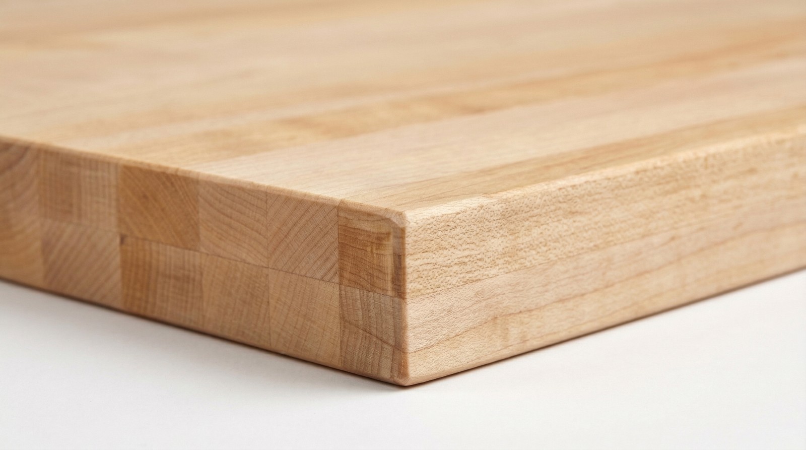 30 in. x 60 in. x 1.5 in. Solid Maple Butcher Block Countertop