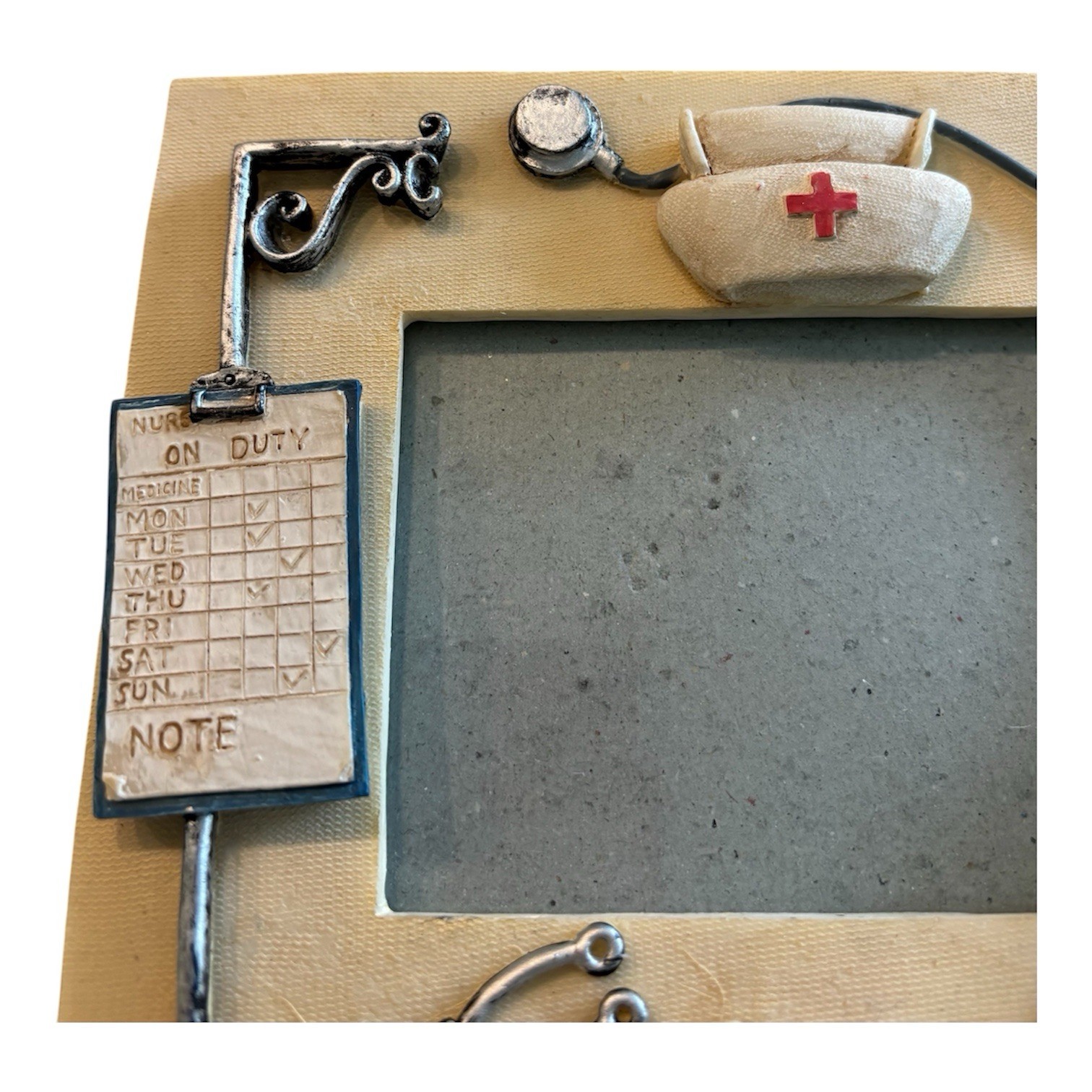 Vintage Nurse Photo Frame 3.5 In X 5 In Eassel Type Back In Box 2001
