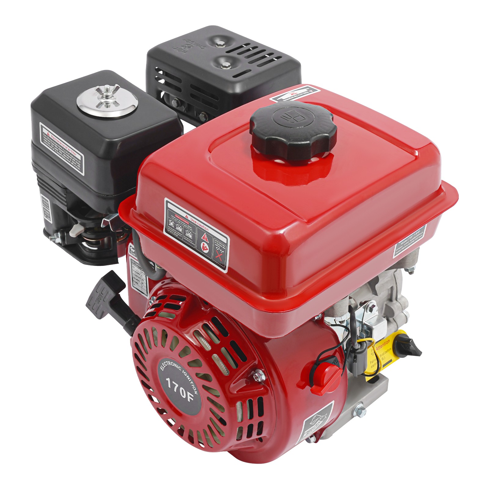 4-Stroke 7.5HP Gasoline Engine Pull Start Gasoline Engine Single Cylinder Engine