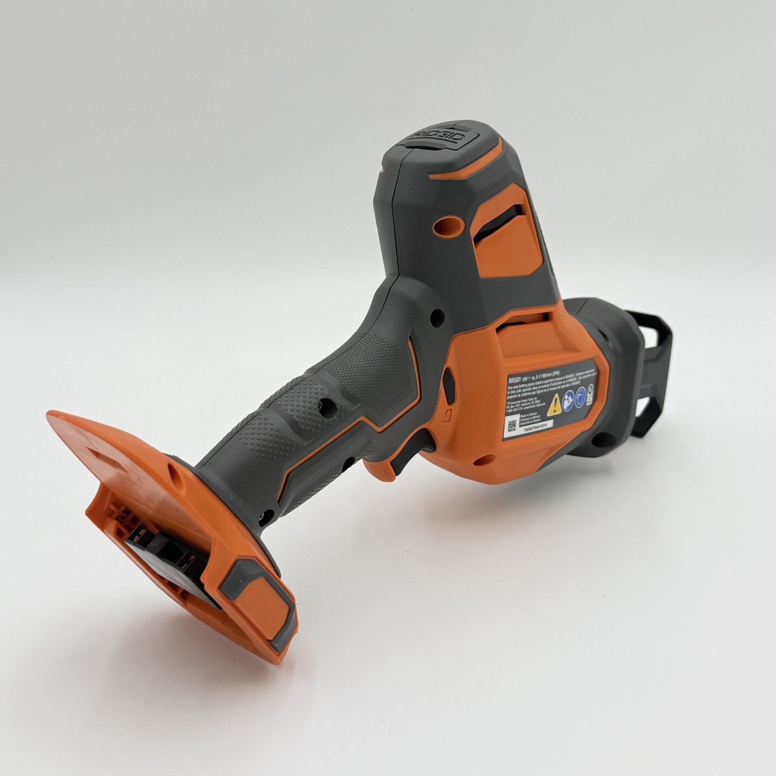 RIDGID 18V SubCompact Brushless One-Handed Reciprocating Saw + FREE Charger