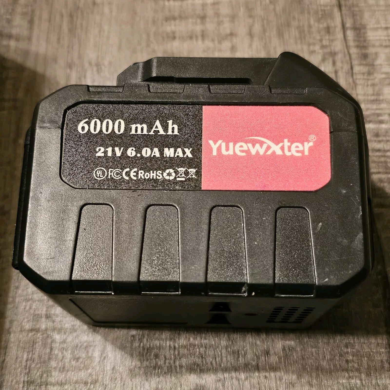 Yuewxter 21V Max Replacement battery 6000mAh 6.0Ah Power Share For Tools