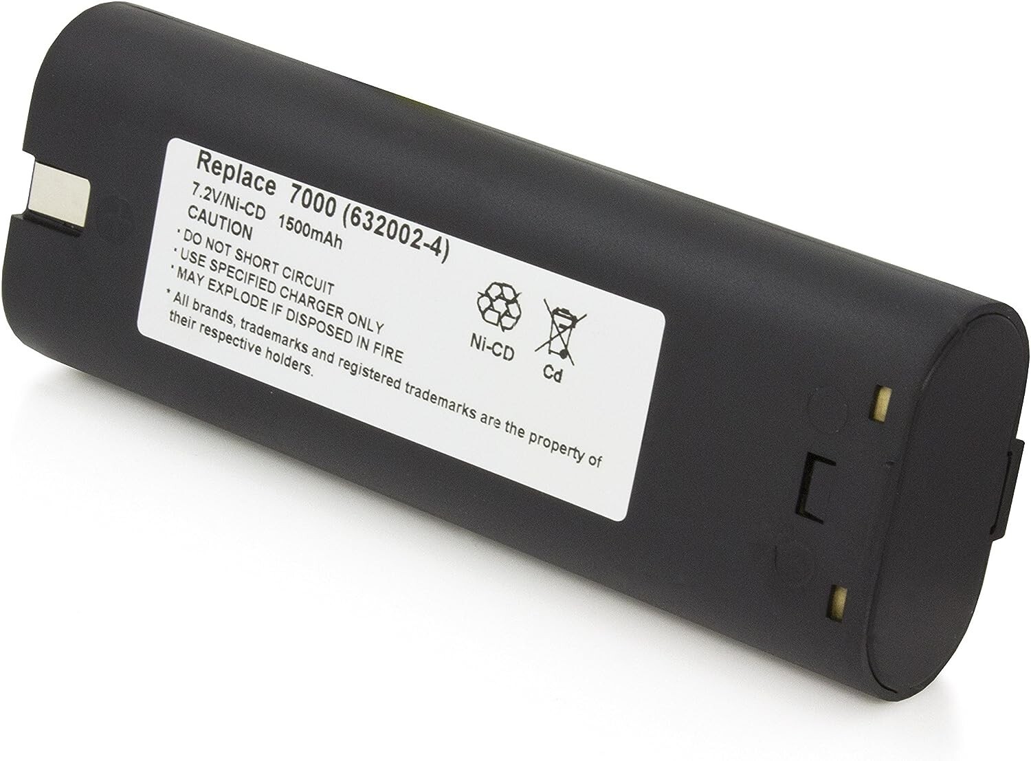 7.2V 1.5Ah NiCd battery for Makita 7000, 7002, 7033, 191679-9, 192532-2