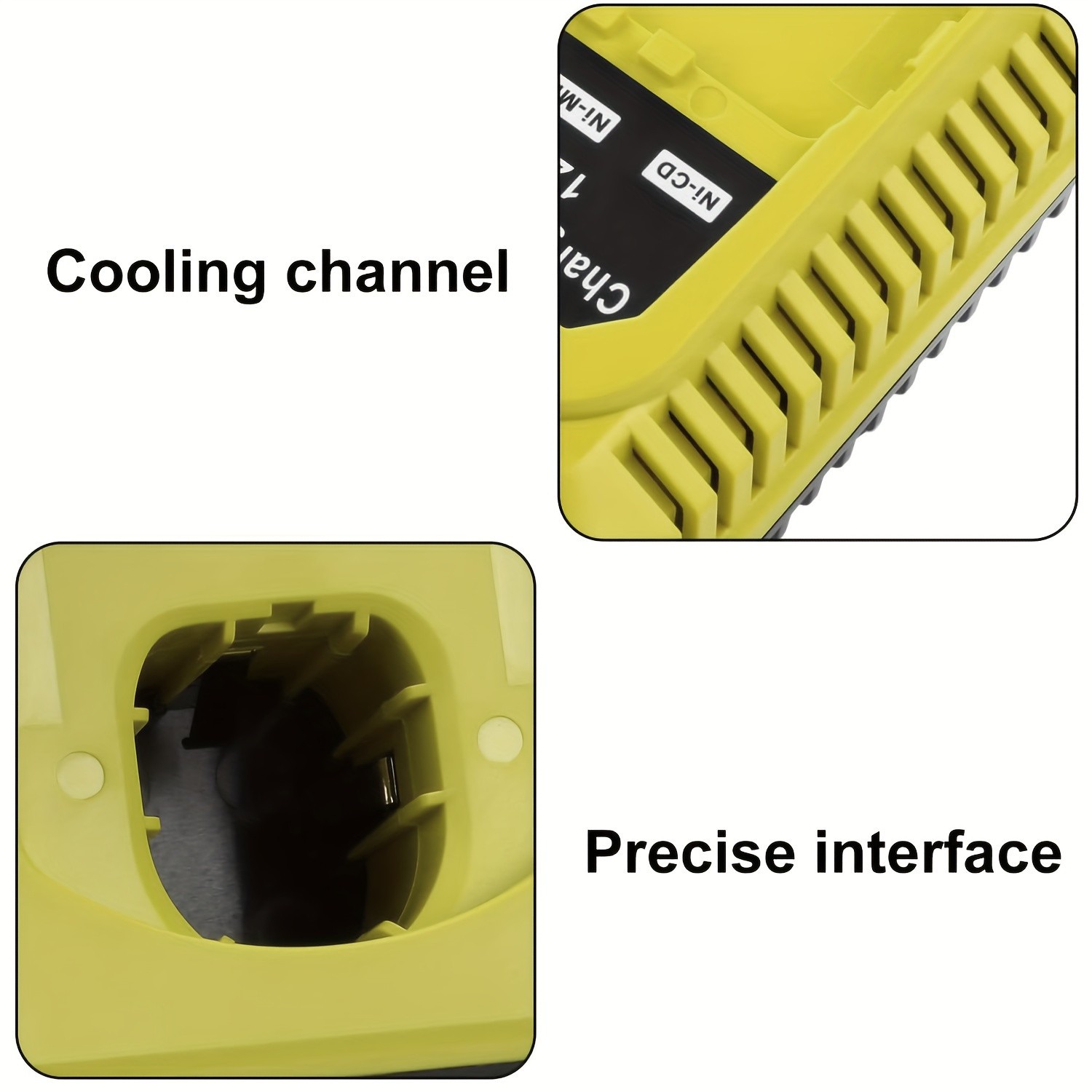 P117 Replacement Charger for Ryobi 18V One Plus Battery P108 P107 P102 P100