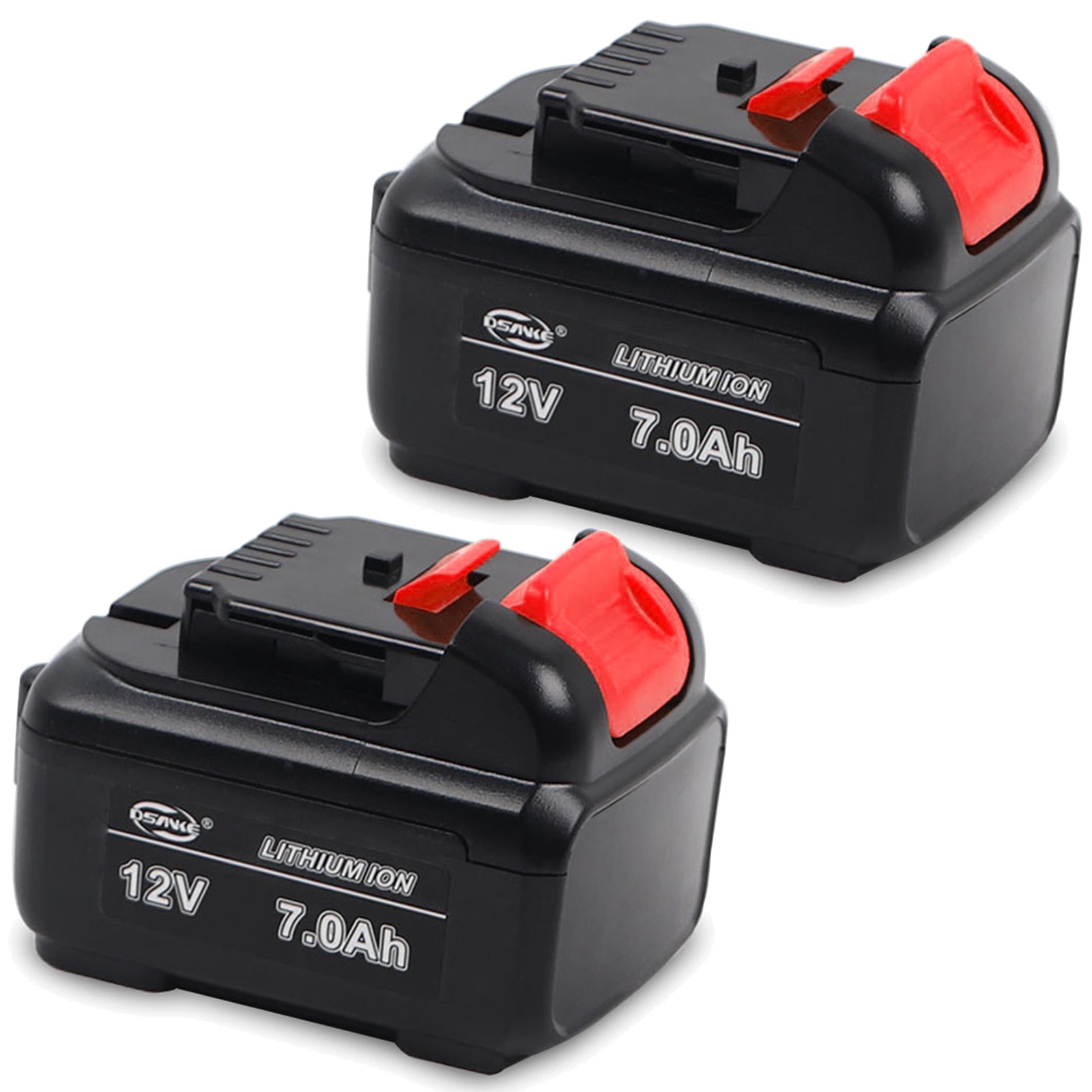 2X 12v 7.0Ah Li-Ion Battery For Dewalt 12 Volt Max DCB127 DCB120 DCB121 DCB101