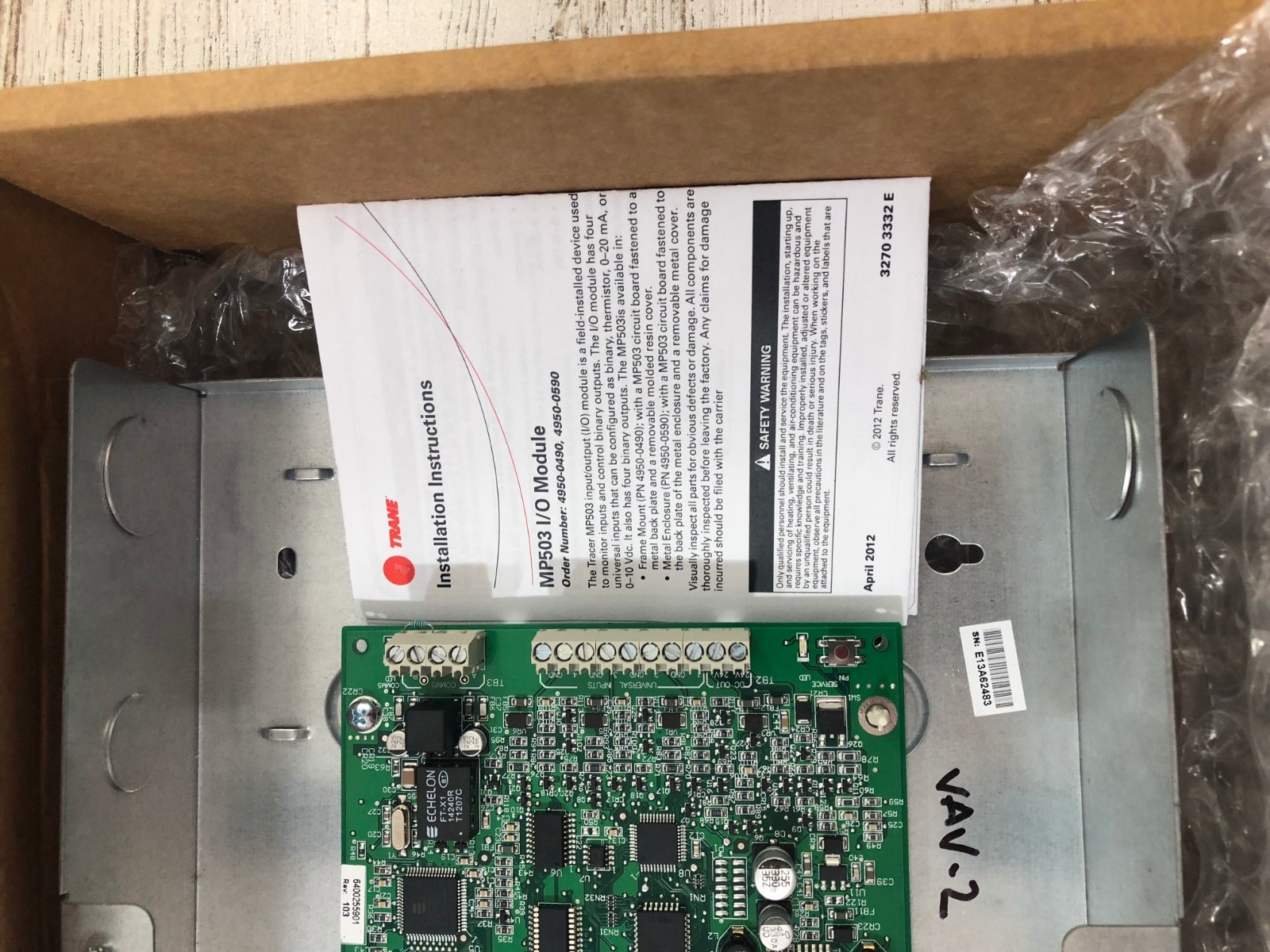 OEM Trane American Standard Furnace Control Circuit Board CNT4987 CNT04987 M