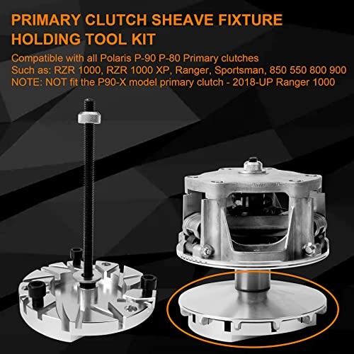 Primary Compatible with Polaris P-90 P-85 Primary Clutch Holding Fixture Tool