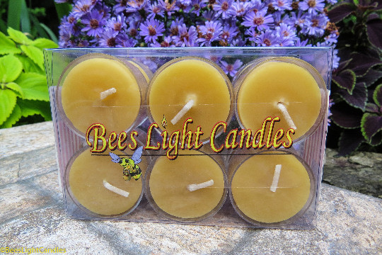 🐝 100% Beeswax Tealight Candles BULK USA Honey Tea Lights Bees Wax / Emergency