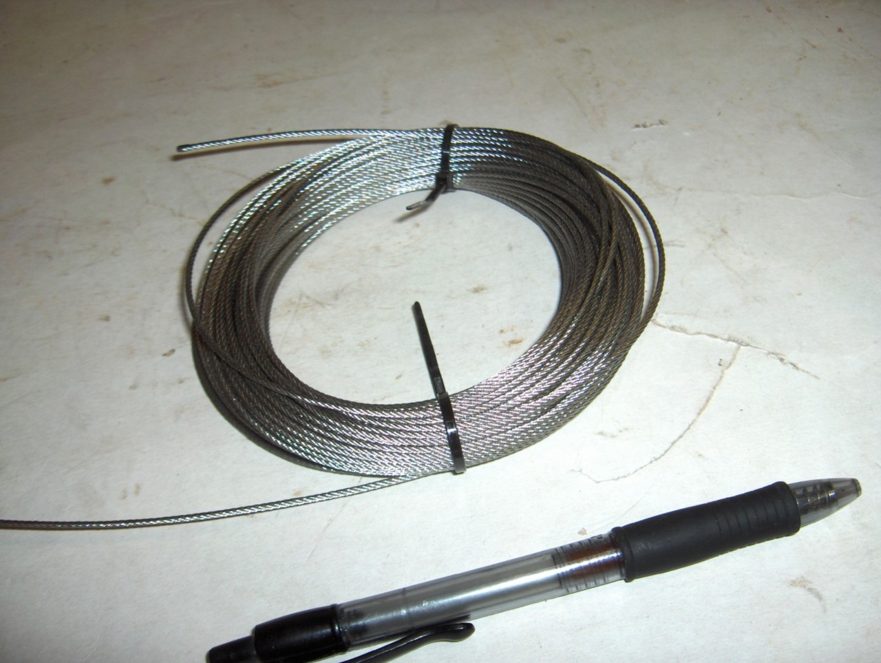 1/16″ 1/8″ Stainless Steel 7 x 7 Aircraft Cable Wire Rope 25′ 50′ 100′