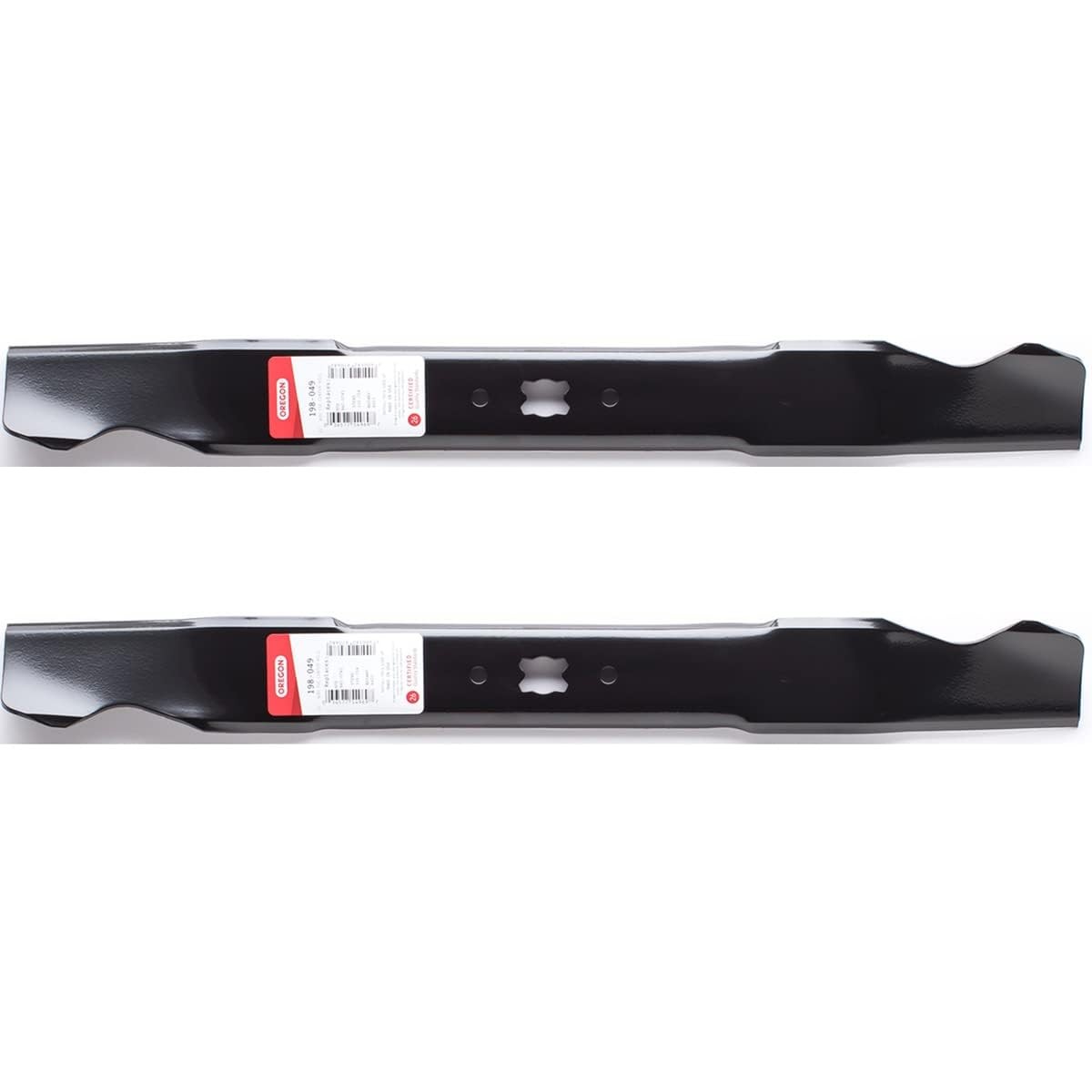 2PK Oregon 198-049 Mulching Blades for 21″ MTD 742-0741, 942-0741A